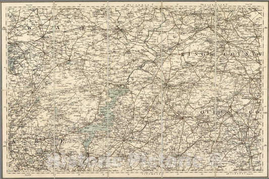 Historic Map : Sheet 10. 1904 - Vintage Wall Art