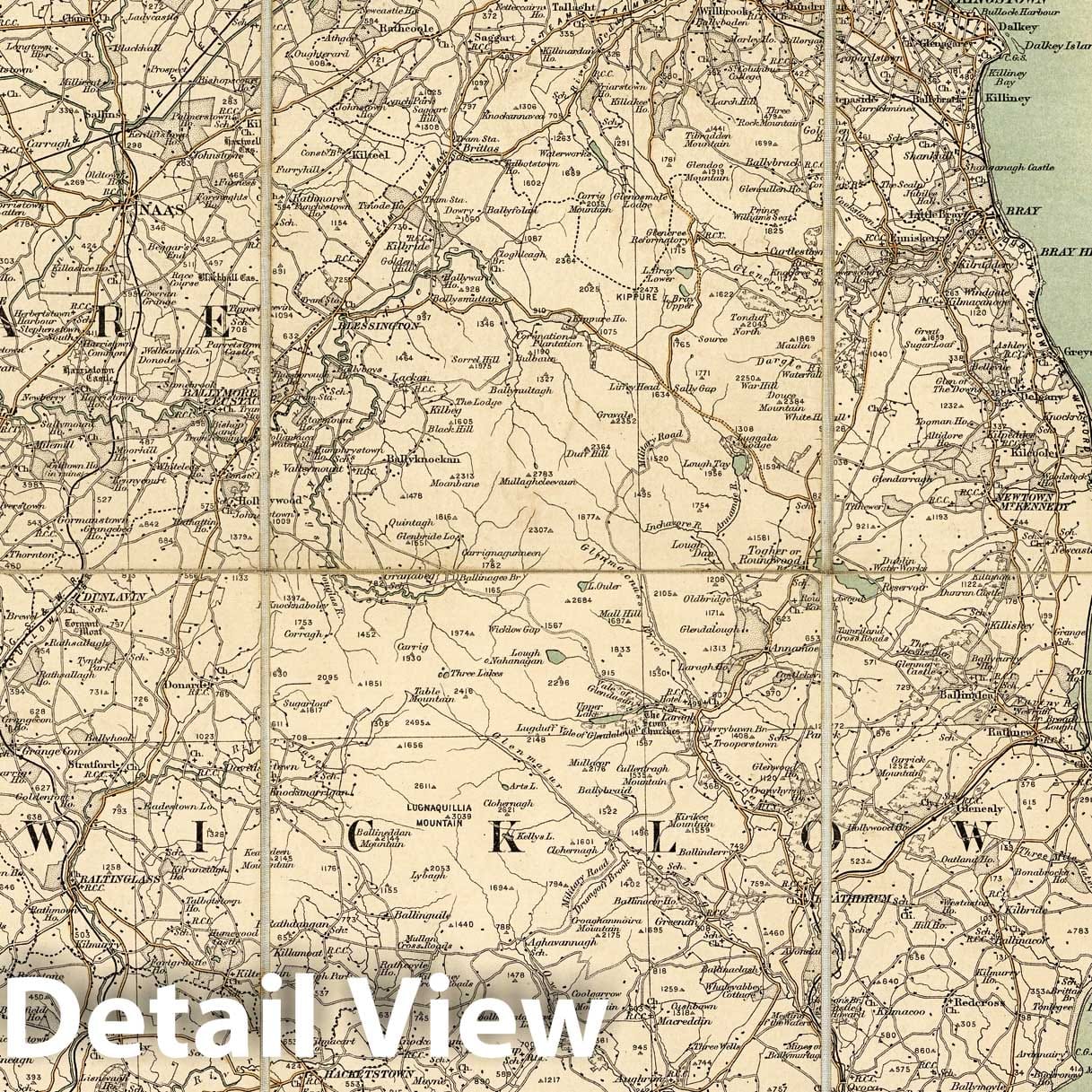 Ireland - Sheet 11, 1904 Historical Map Print