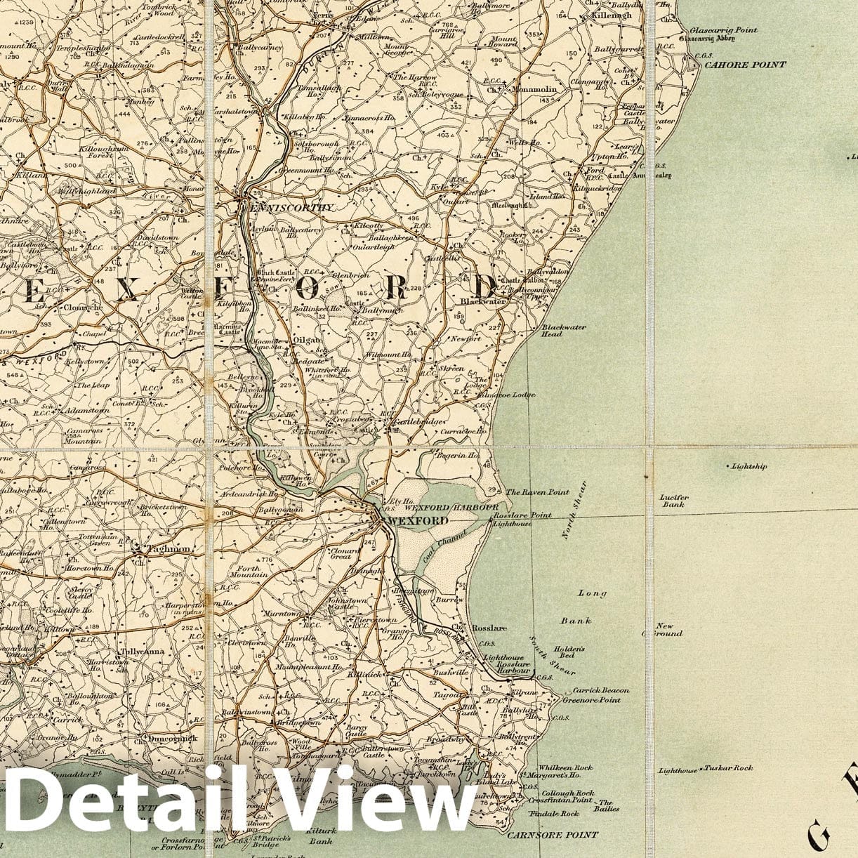 Ireland - Sheet 14, 1904 Historical Map Print