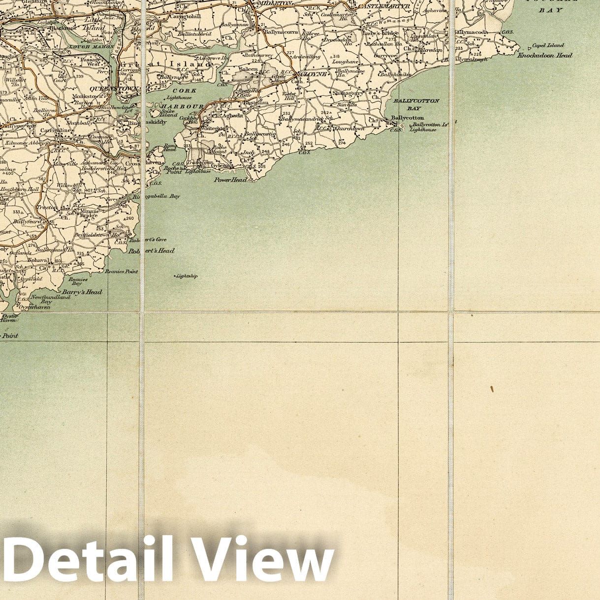 Ireland - Sheet 16, 1904 - Ordnance Survey Quarter-inch Series Map