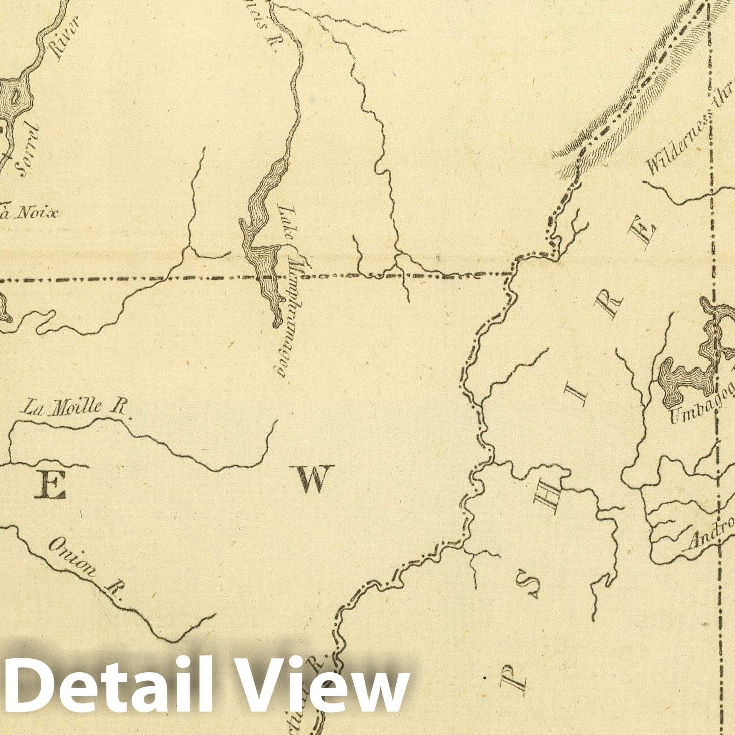 American Revolution: Quebec and Northern Campaign - Military Map, 1807