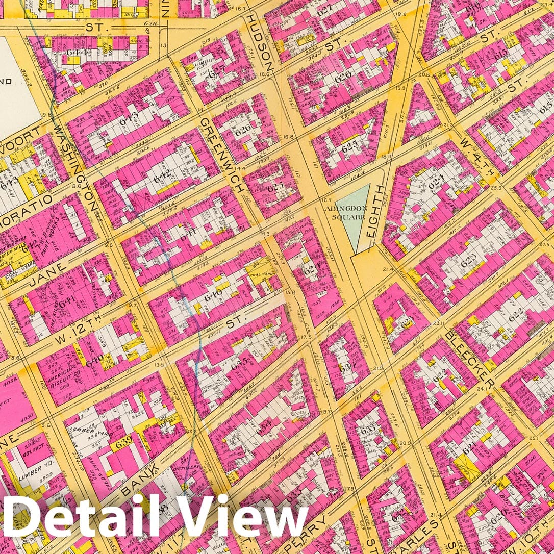 Ward 9, New York City - Fire Insurance Map, 1891