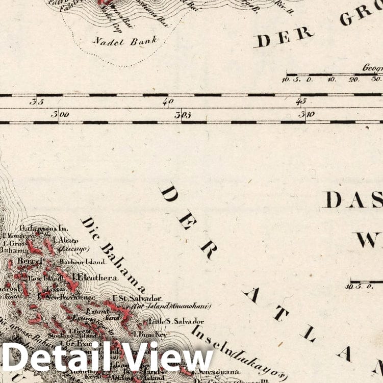 British Africa and British West Indies, 1830 - Historical Map Print