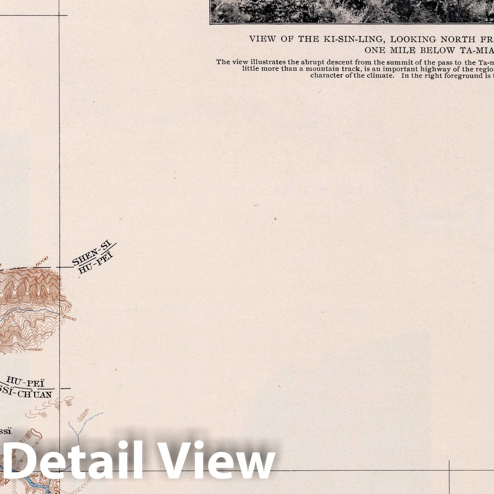 Chon-Ping-Hien Geologic Map, 1906 - Historical Map Print