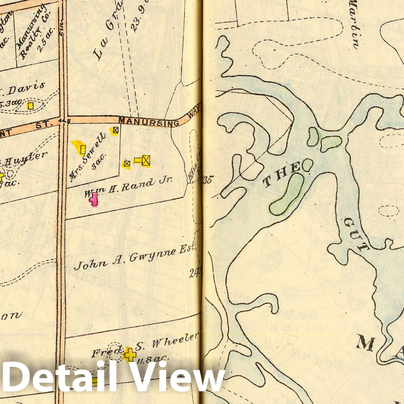 Port Chester, New York - Road Map, 1914 - Westchester County Atlas