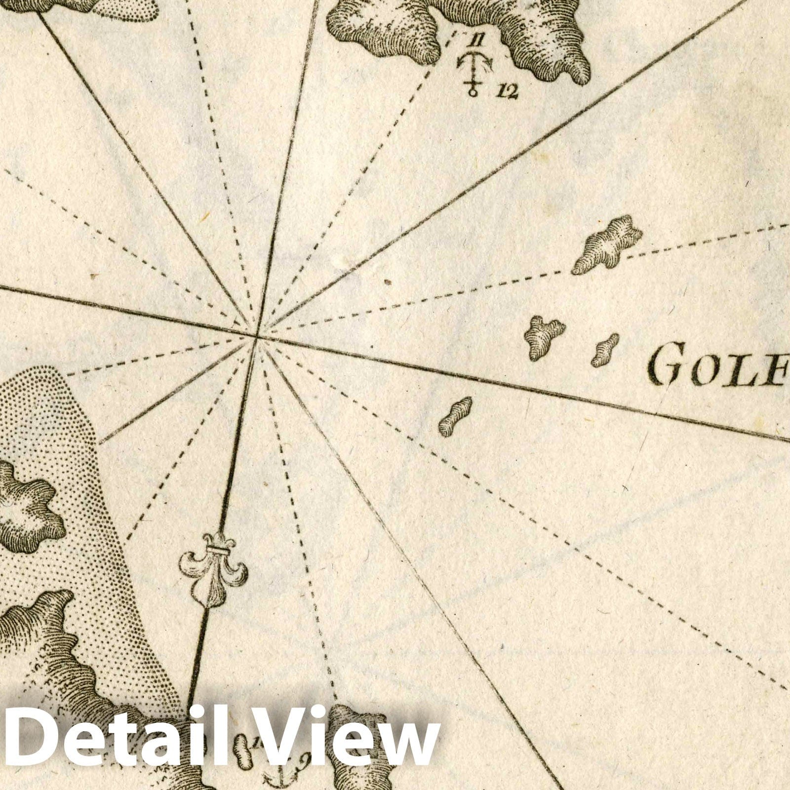 Gulf of Saint Drely - Nautical Chart - Plate No. 103, 1764