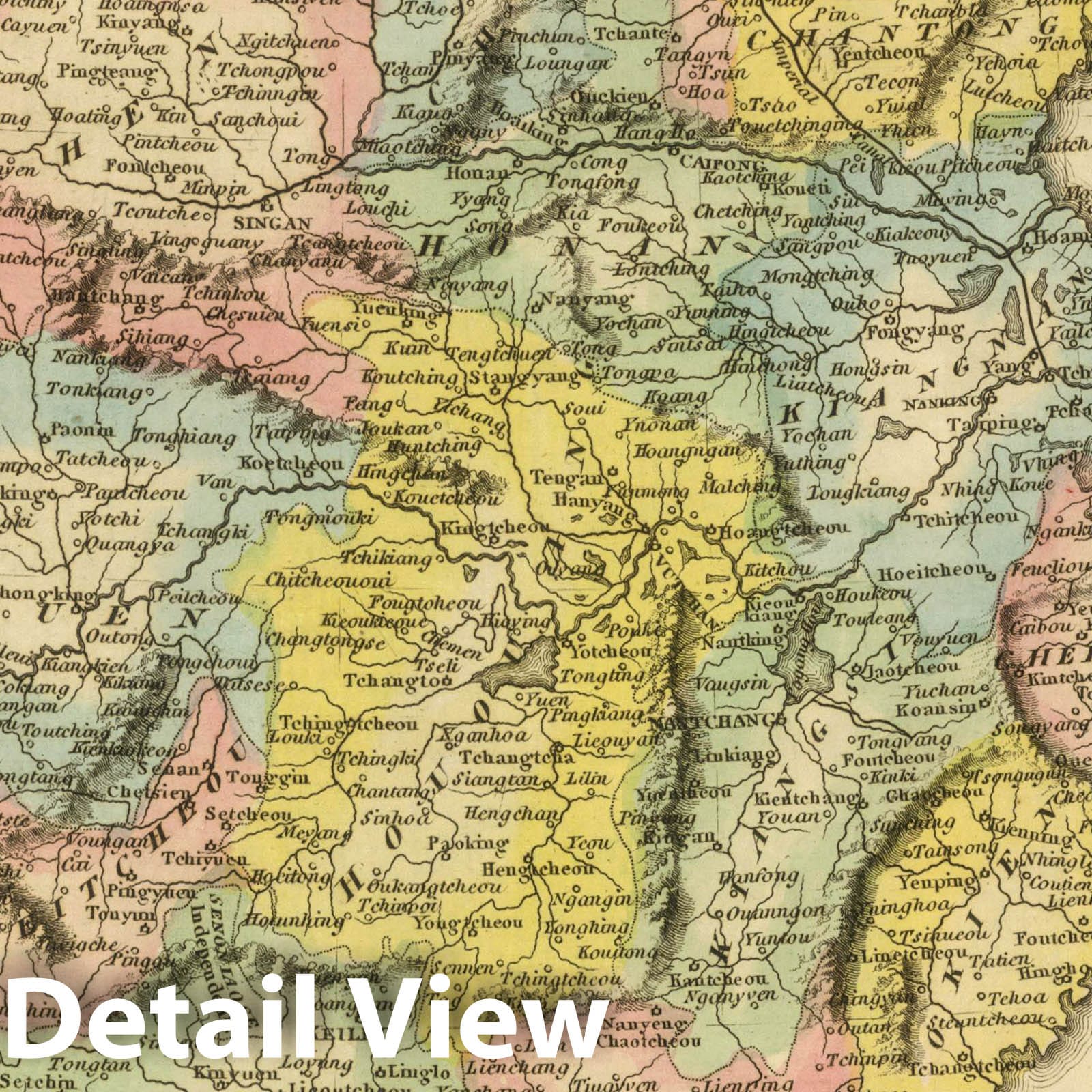 China, 1822 - Historical Map Print