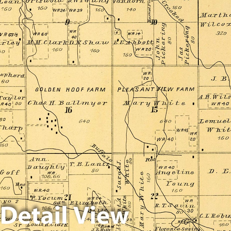 Township 10 N - River Map, 1904 Dawson County Nebraska Atlas Plate