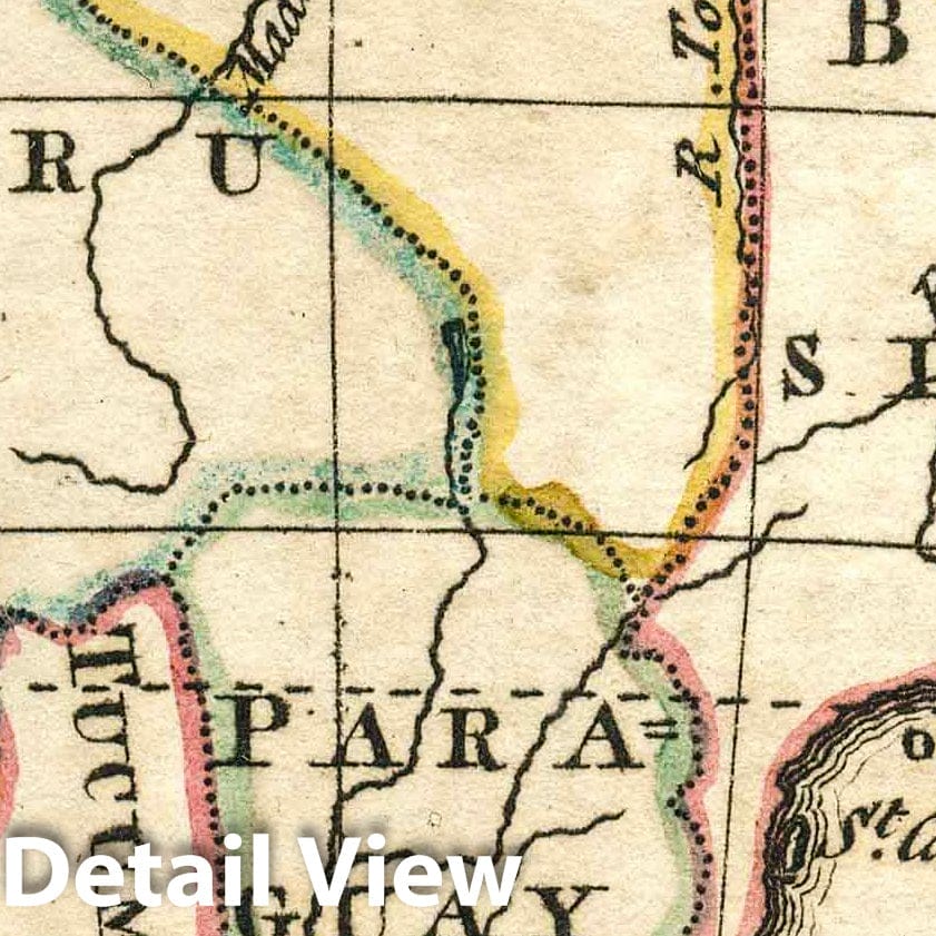 South America, 1758 - Historical Map Print