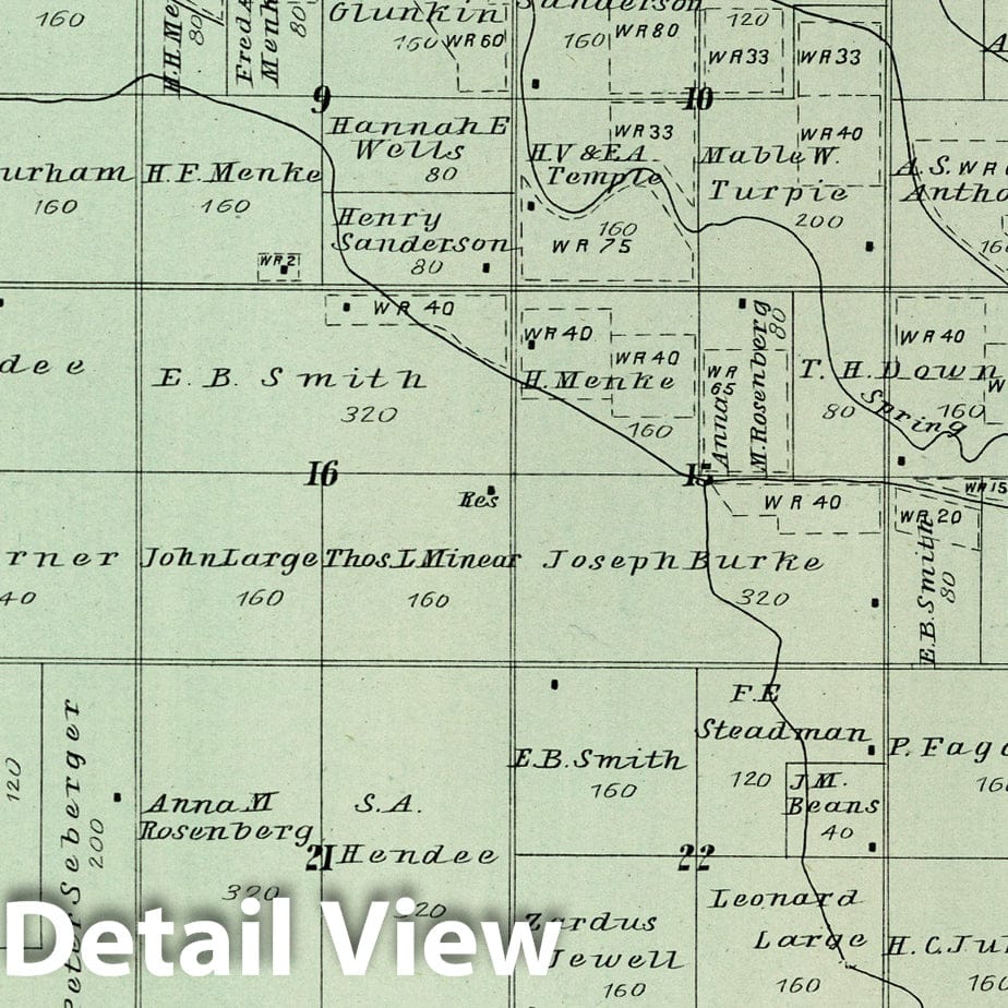 Township 10 N, Range XXII W, Dawson County, Nebraska - River Map, 1904