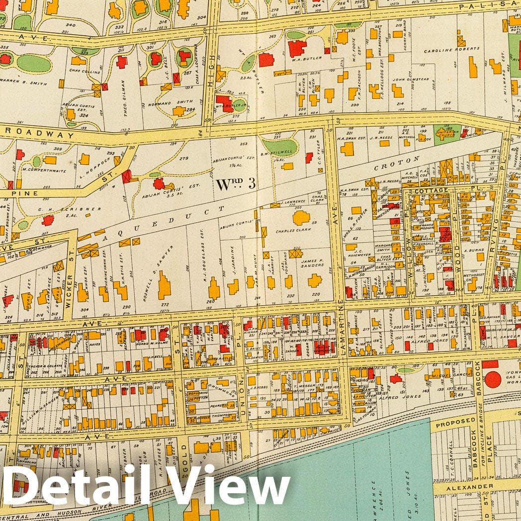 Yonkers, New York - Fire Insurance Map, 1893
