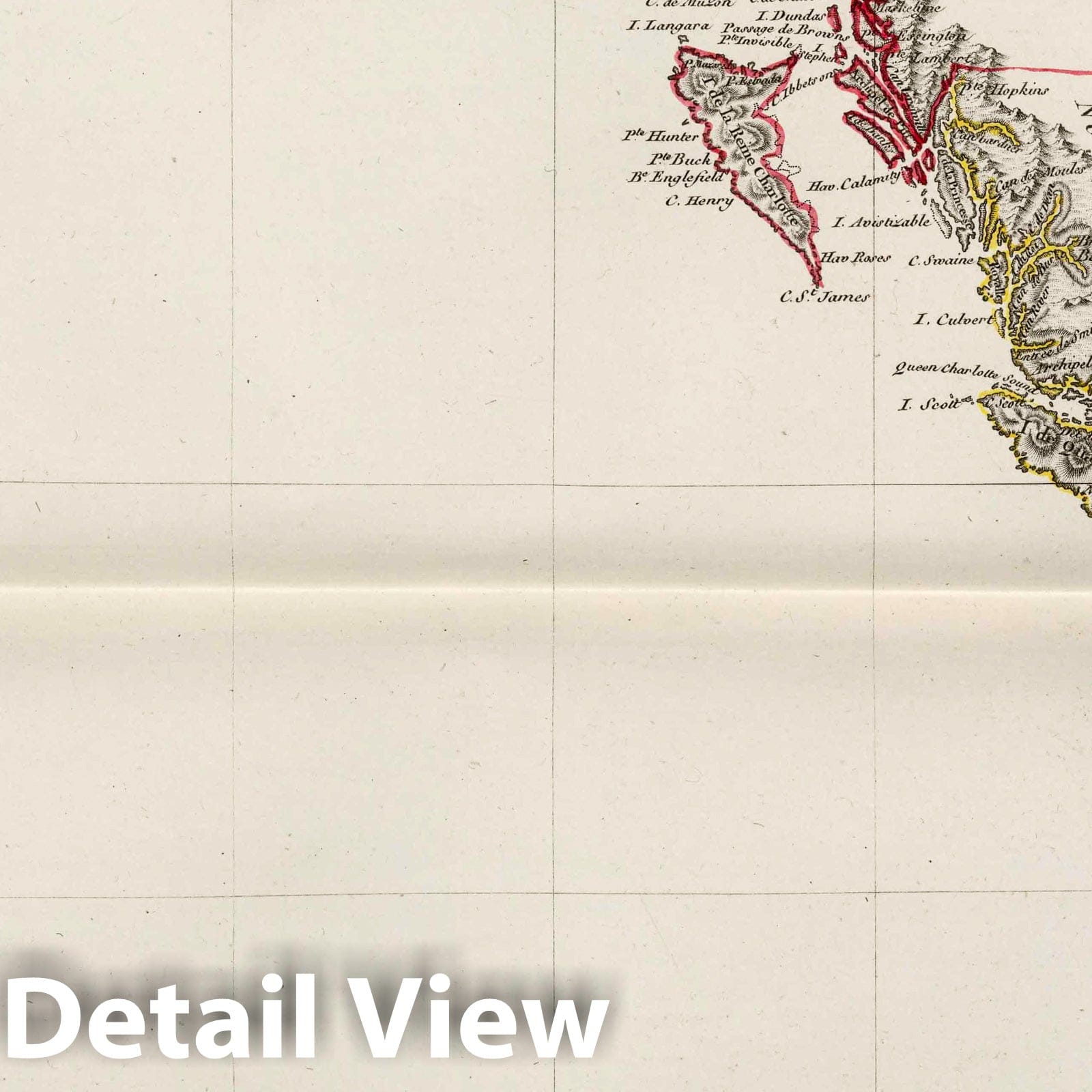 Northwestern Coast of America, 1804 - Historical Map Reproduction