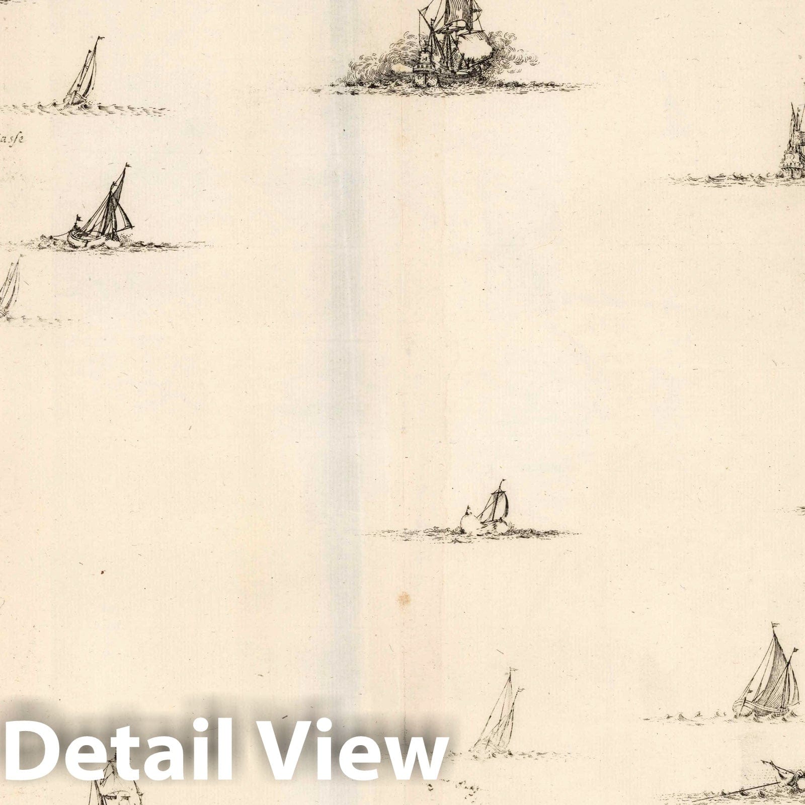 Boulonnais Coast and Pas-de-Calais, France - Military Map, 1709