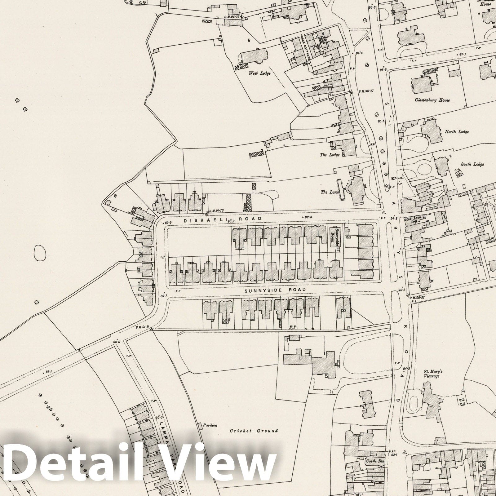 London, England - Sheet V.80, 1893 - Ordnance Survey Map Print