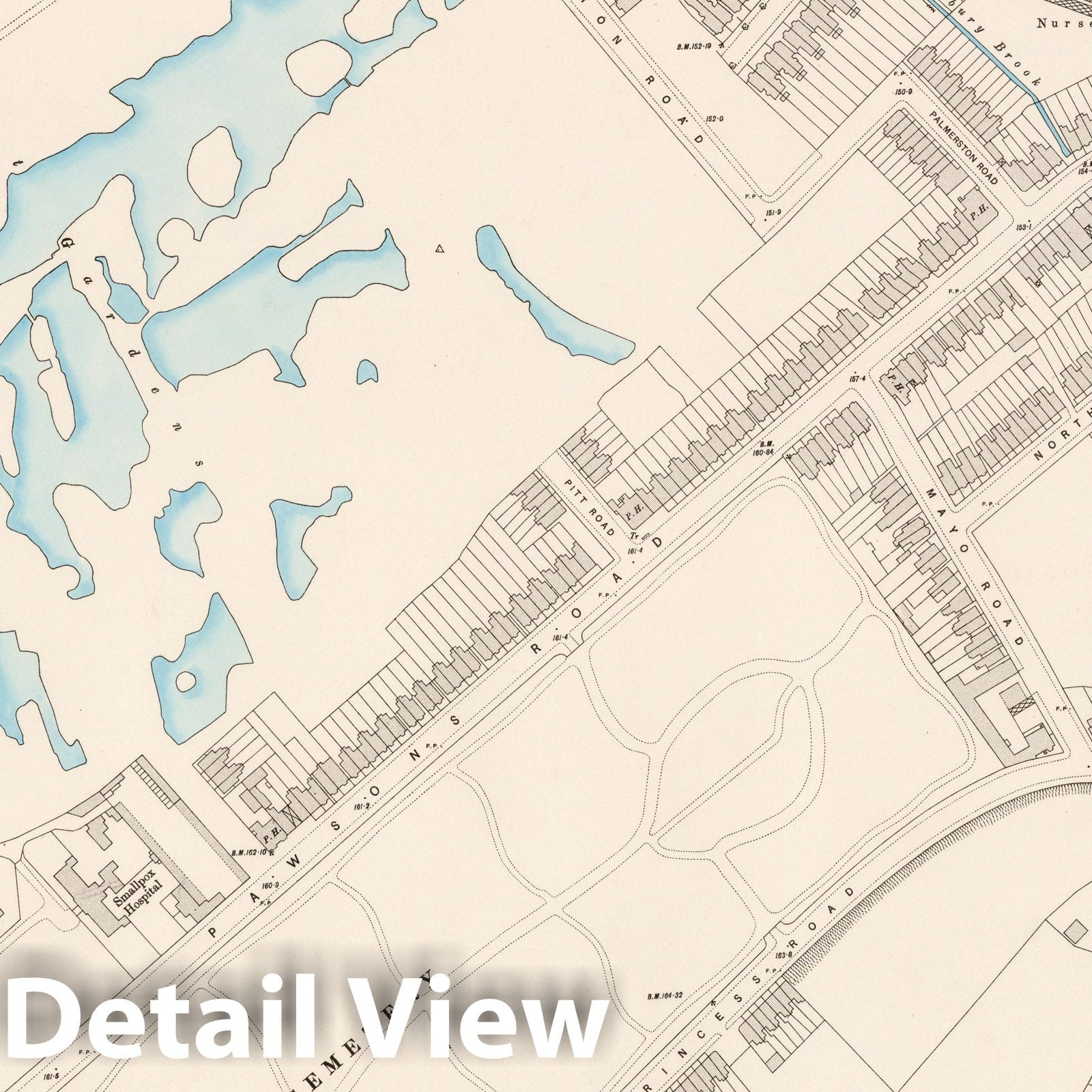 London, England - Sheet XV.75, 1896 - Ordnance Survey Historical Map