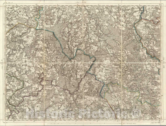 East Prussia, Lithuanian Prussia, and West Prussia - Road Map, 1809