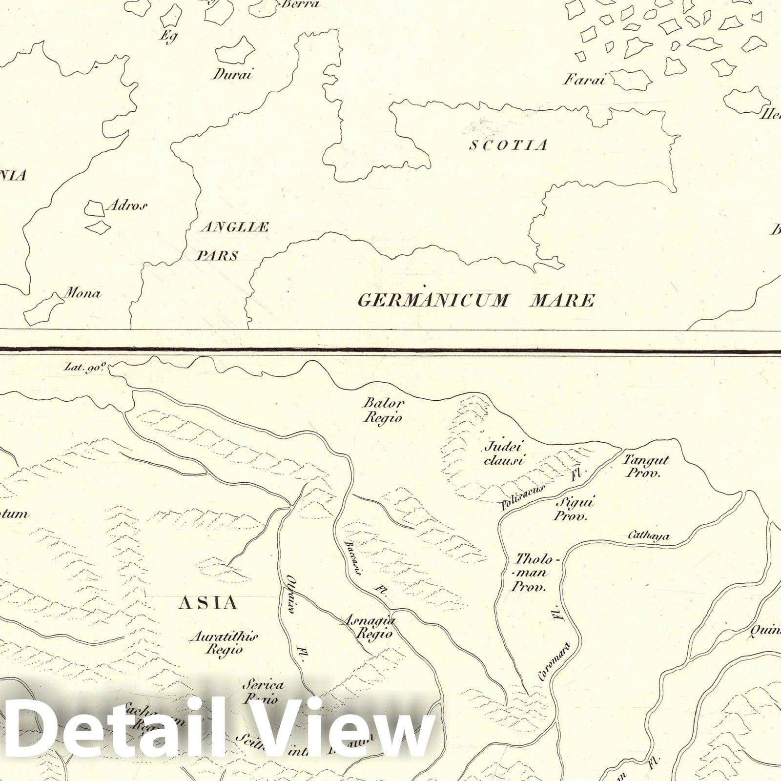 Norway and Gotland - Nautical Chart, 1834 - Historical Map Print