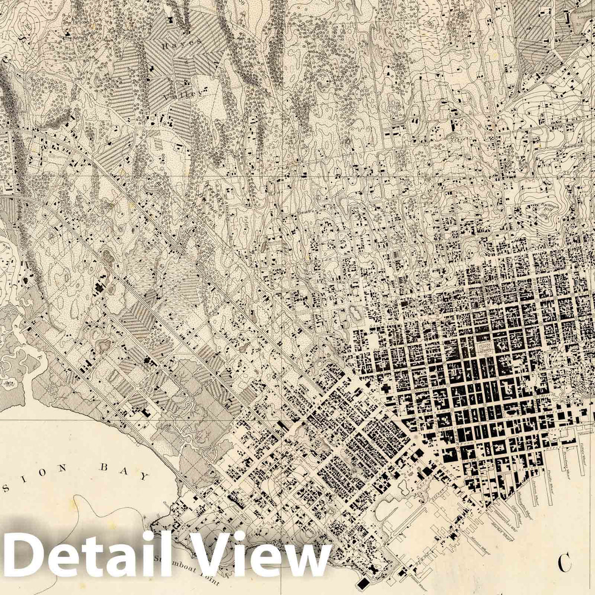 San Francisco and Its Vicinity, California - 1857 Nautical Chart