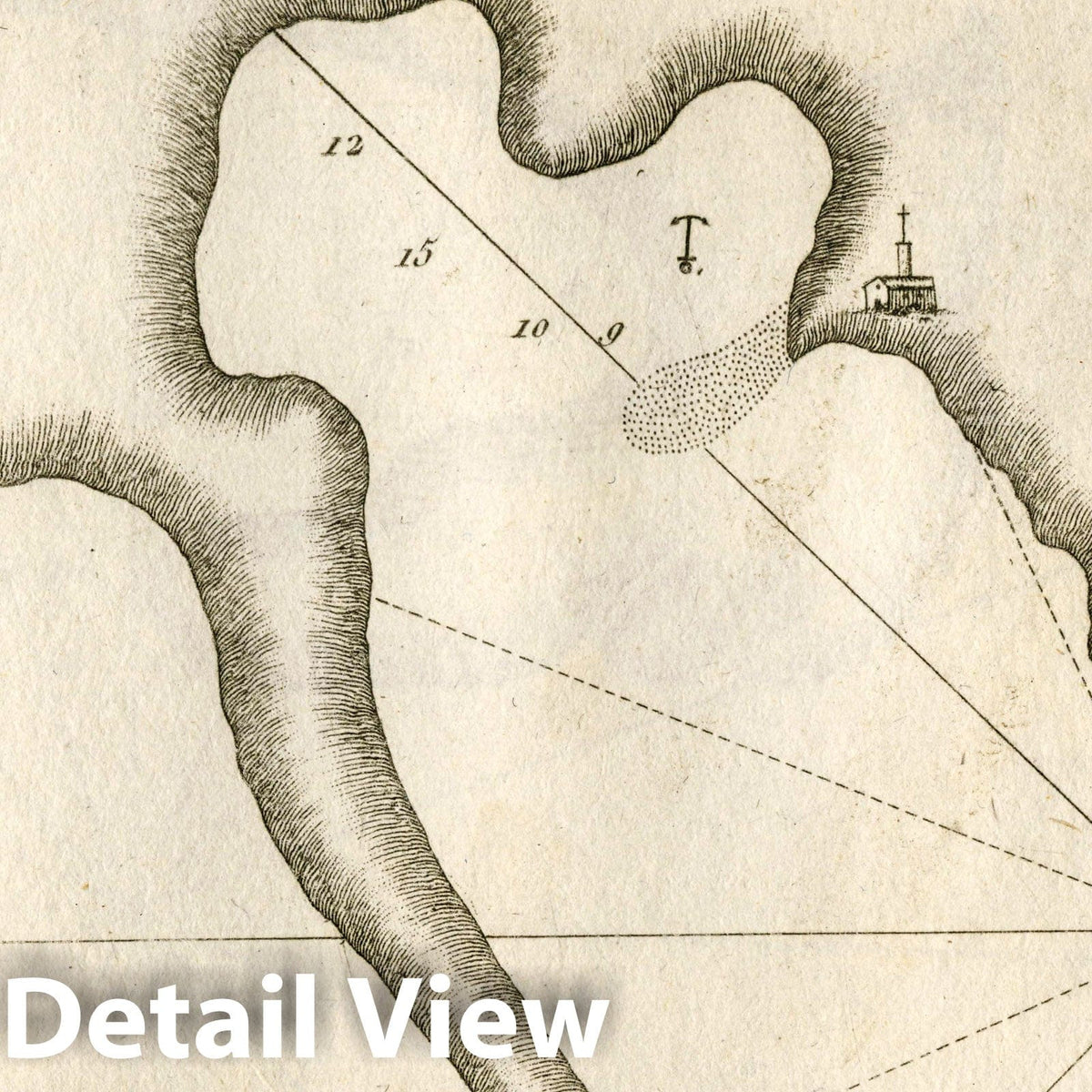 Port Vaty, Samos Island - Nautical Chart - Plate No. 153, 1764