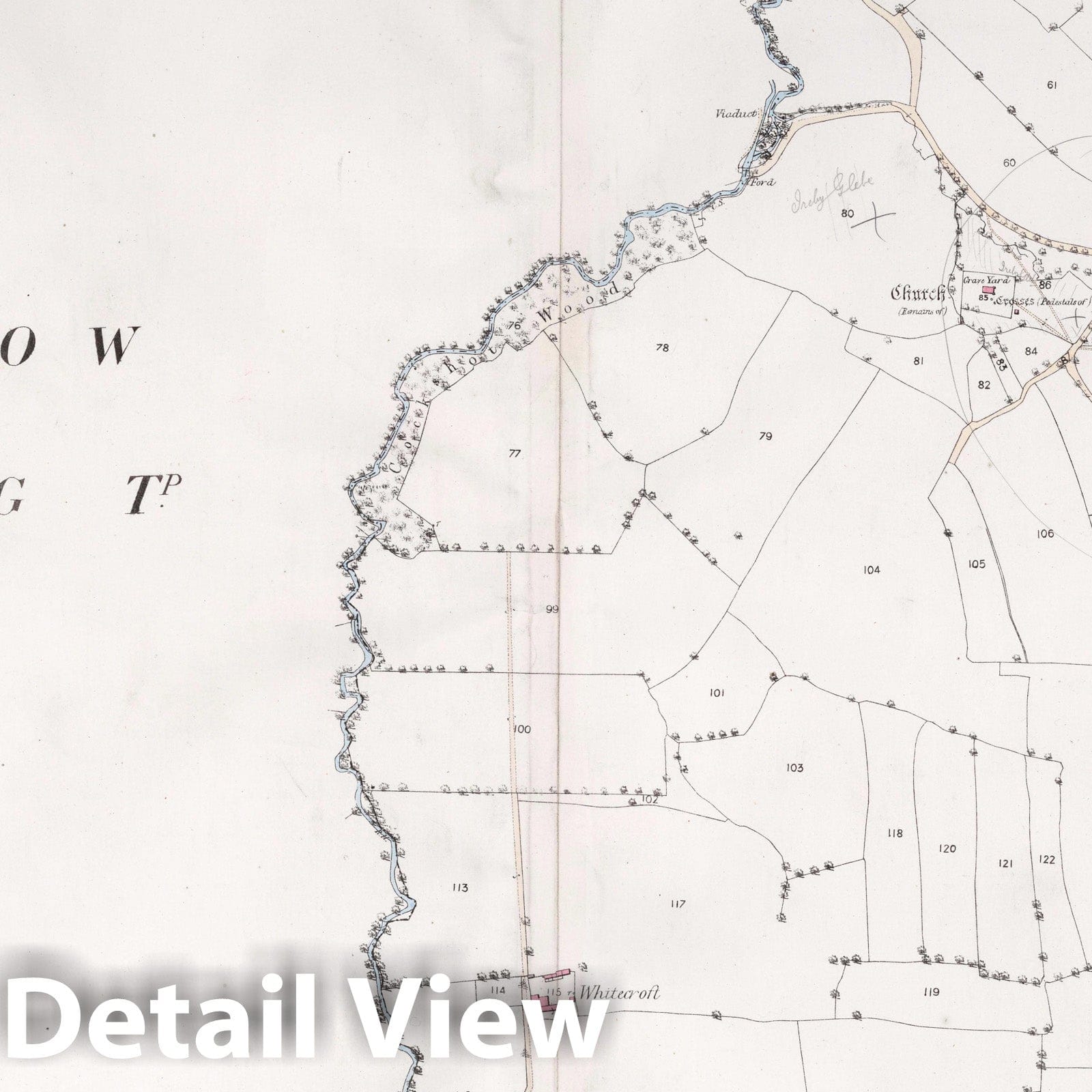 Ireby Parish - Property Map, 1865 - Cumberland County, England
