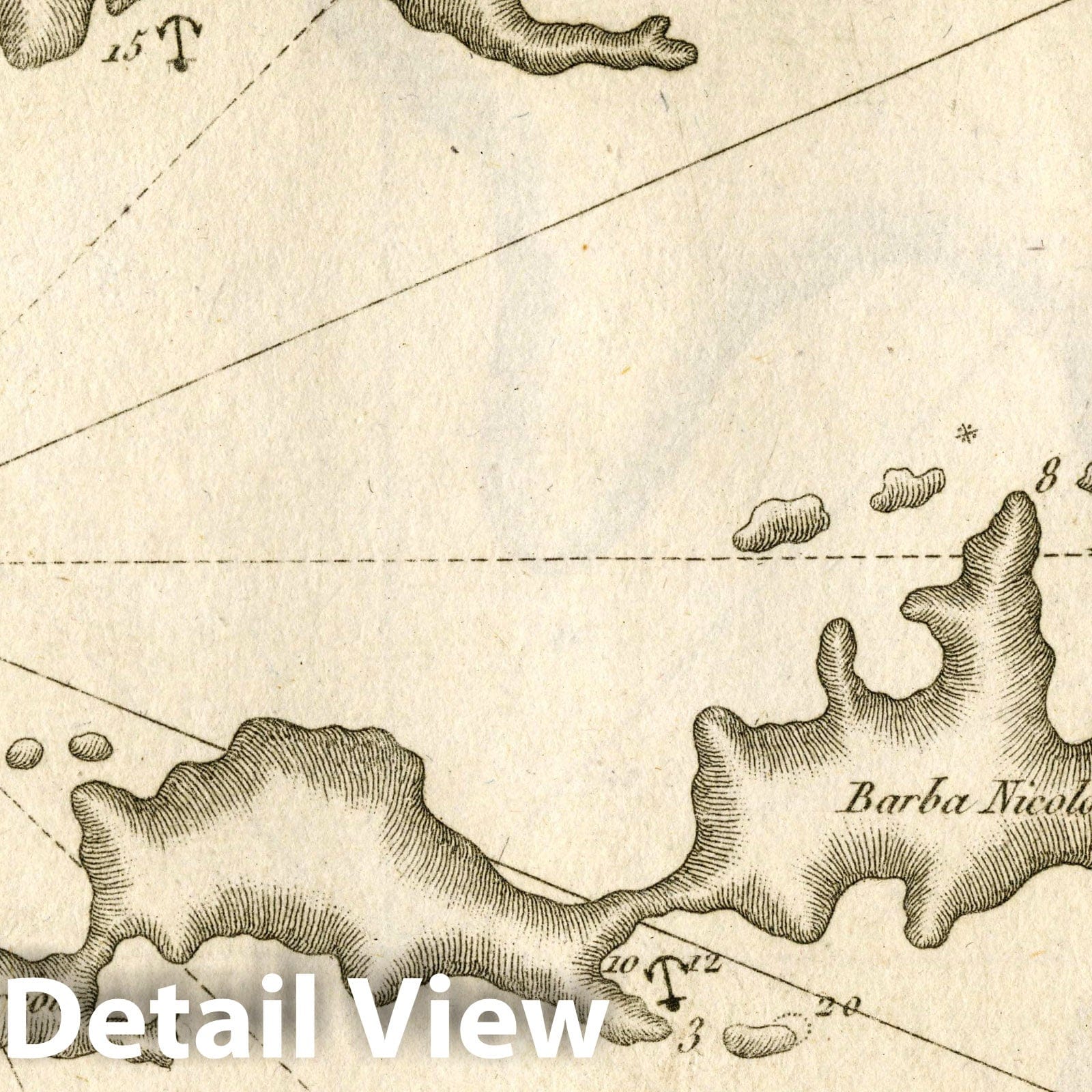 Gulf of Stanchio - Nautical Chart - Plate No. 128, 1764