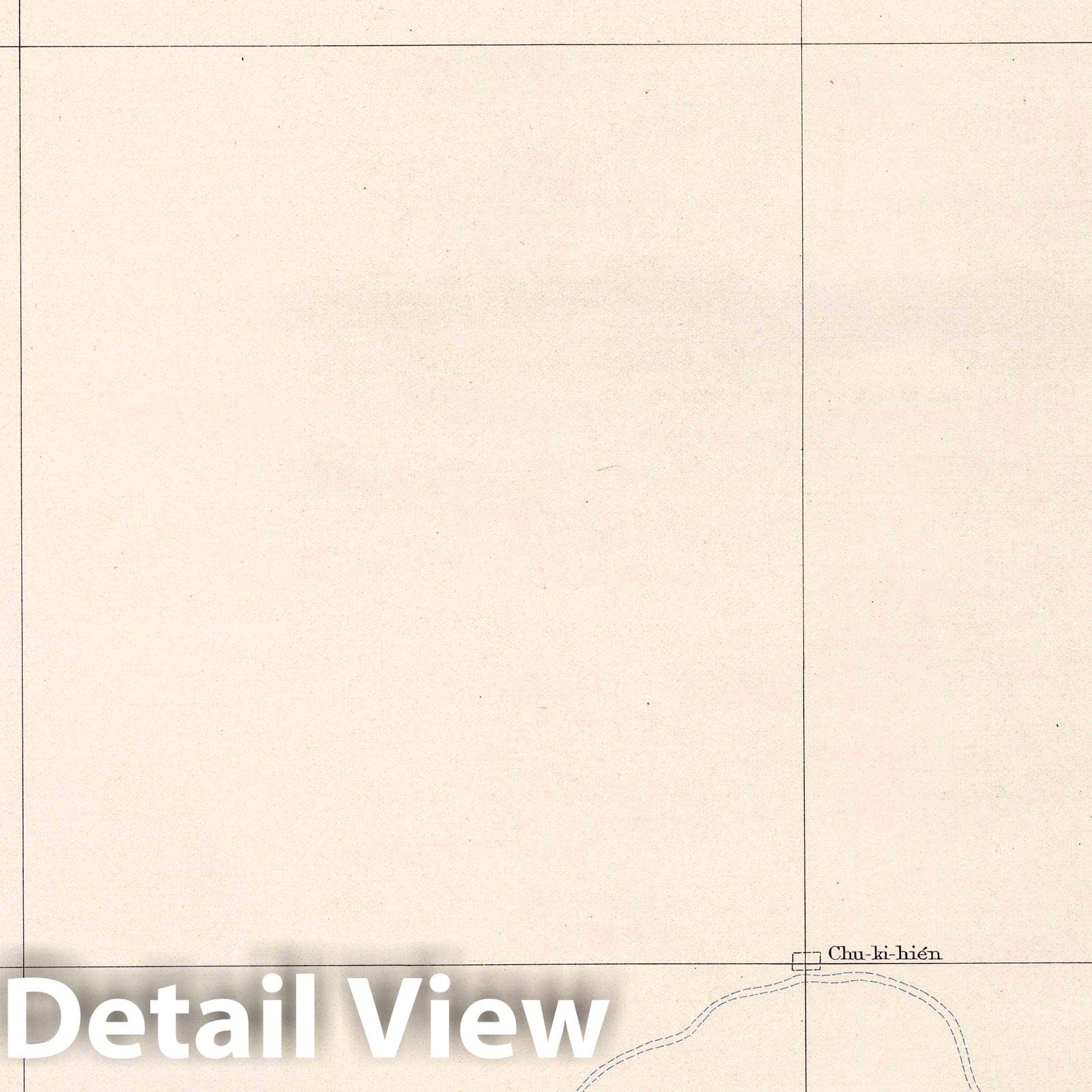 Tsong-Kia-Pa Sheet, China - Geologic Map, 1906 - Historical Map Print