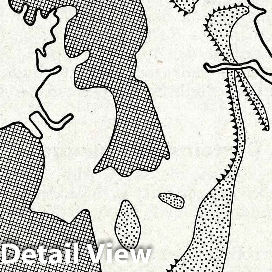 World War II: Surface Geology of England - Railroad Map, 1941
