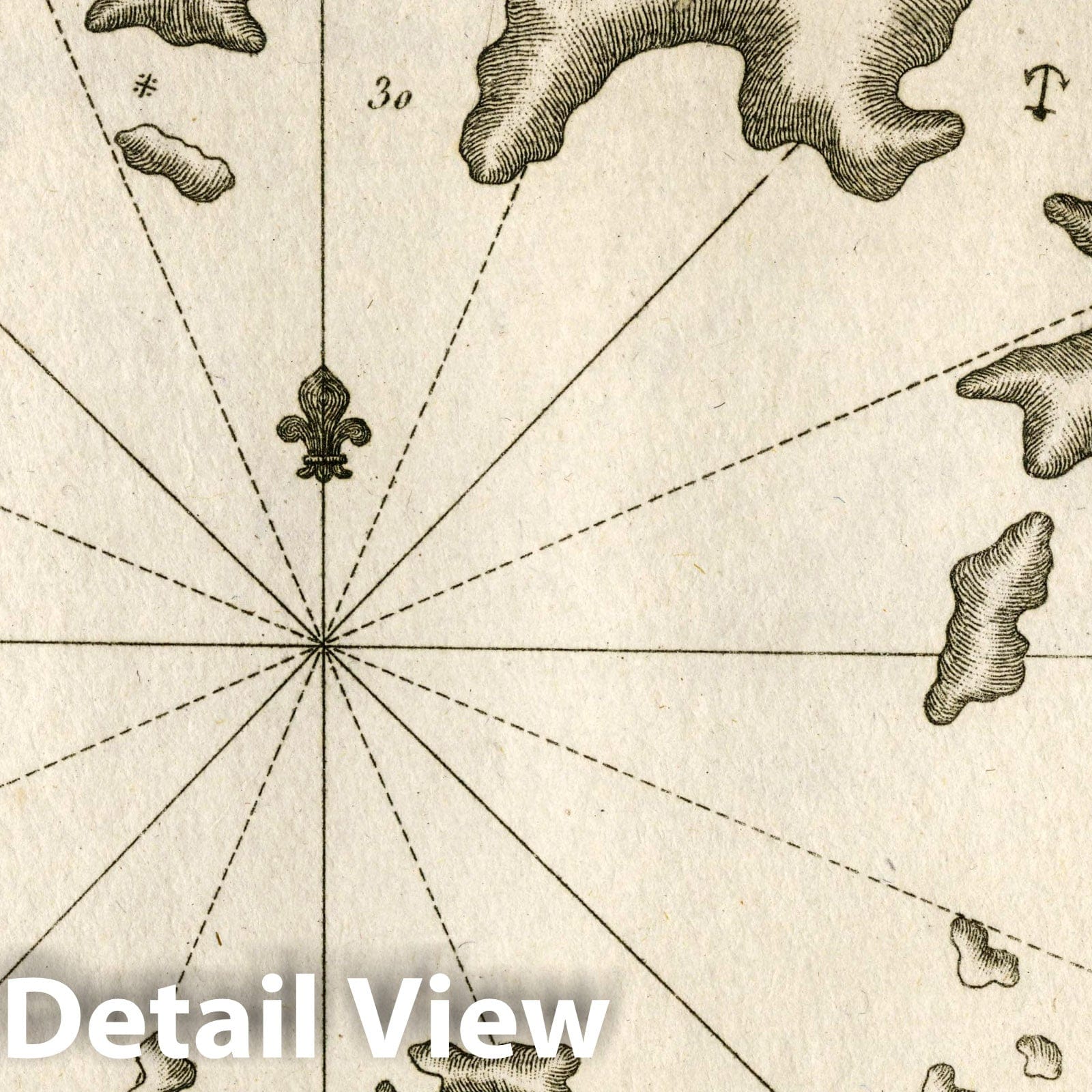 Gulf of Mandaya, Turkey - Nautical Chart, 1764 - Historical Map Print