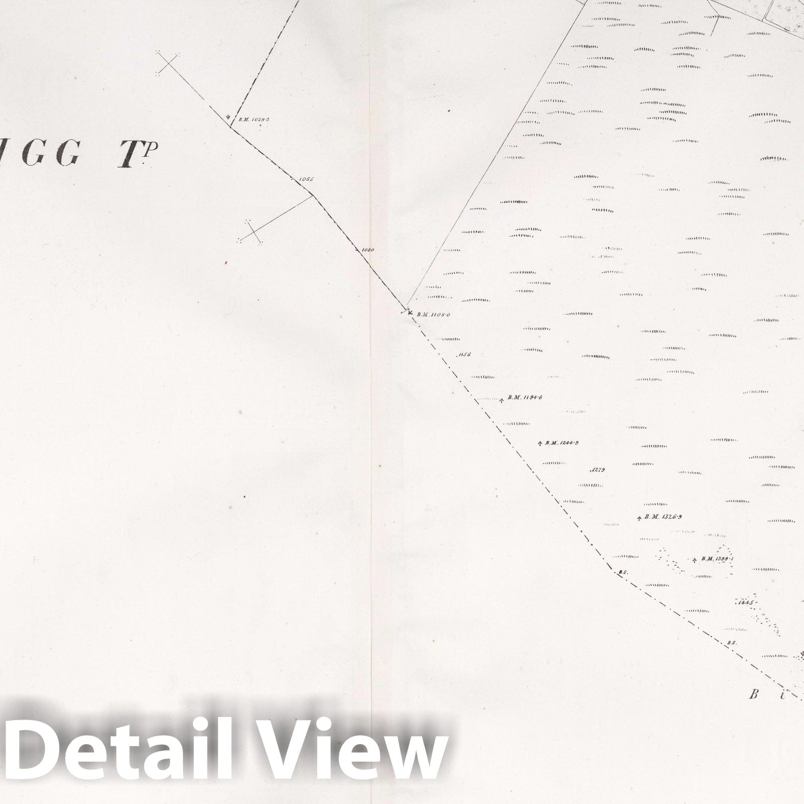 Ireby Parish, Cumberland County, England - Property Map, 1865