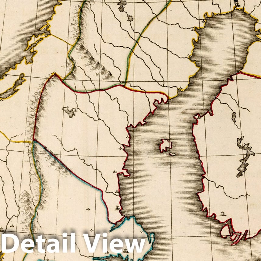 Sweden, Norway and Iceland 1815 Historical Map Print
