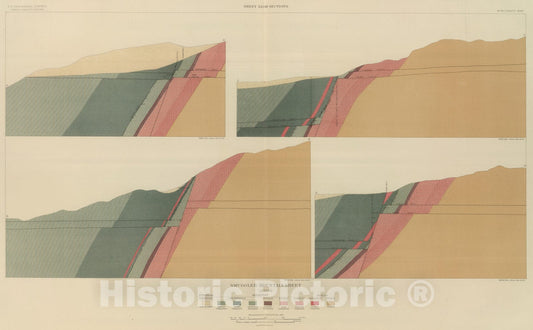 Historic Map : 1898 Smuggler MountainSheet. v2 - Vintage Wall Art