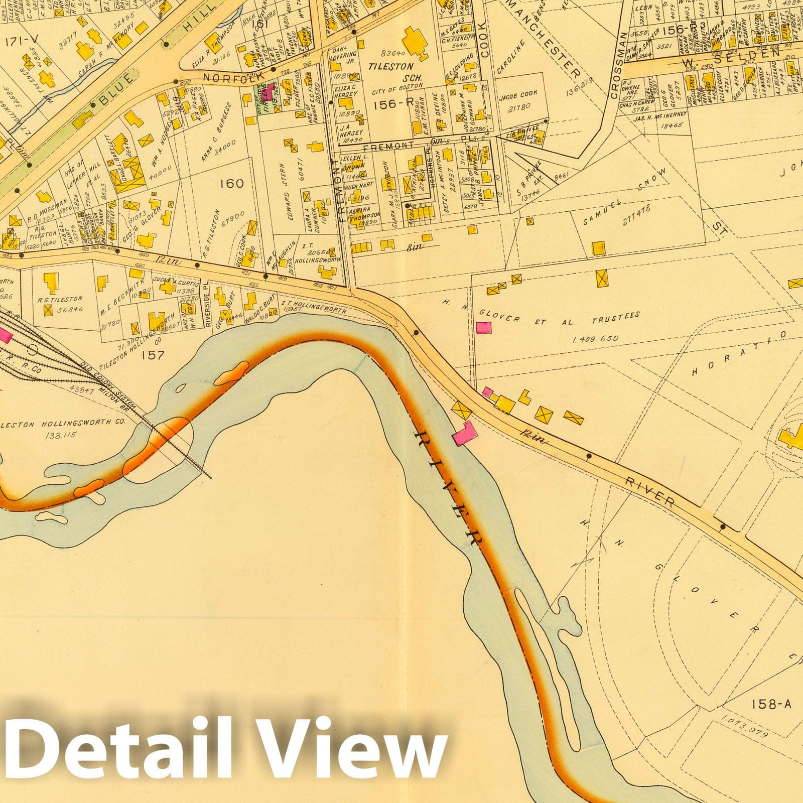 Ward 24, Dorchester, Boston, Massachusetts - Plate 12, 1899 Historical Map