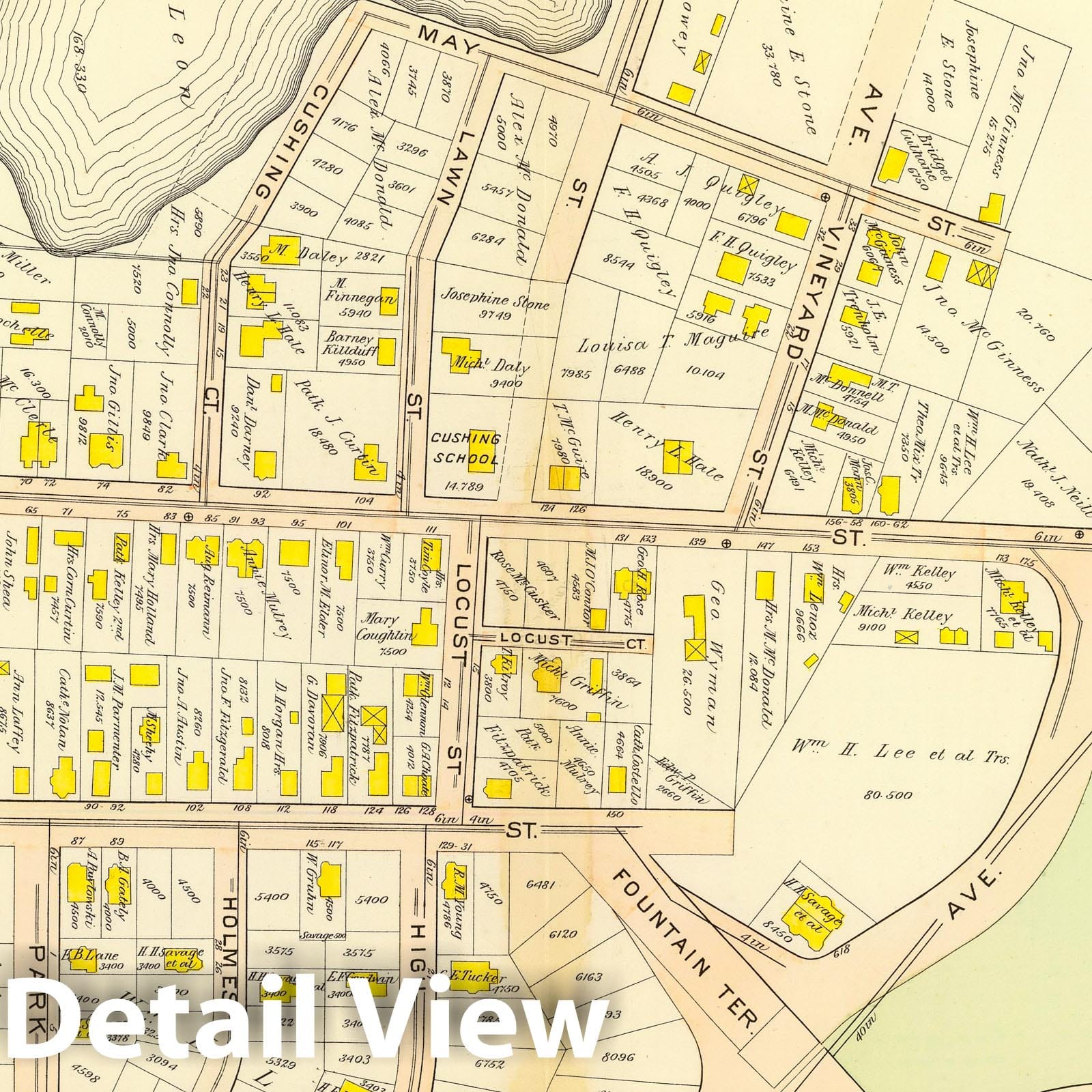 Ward 9, Cambridge, Massachusetts - Plate No. 33, 1903 Historical Map