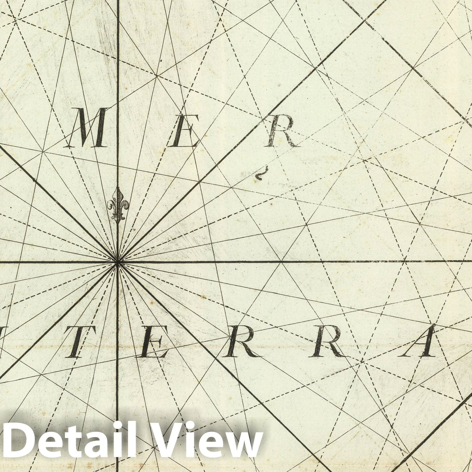 Mediterranean Sea - Sheet VIII - Nautical Chart, 1764 - Historical Map Print