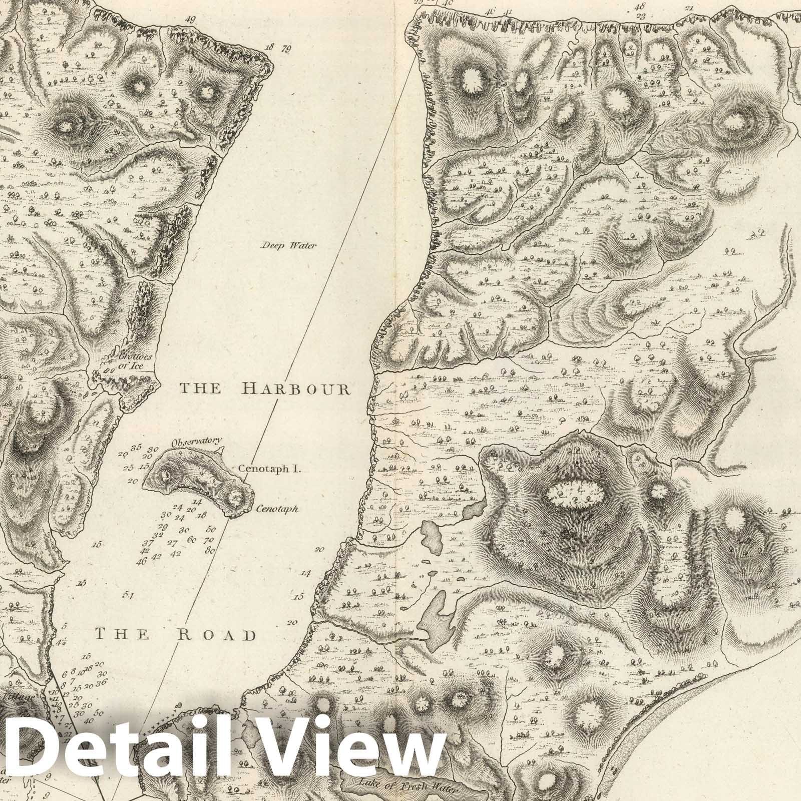 Port des Francais, Alaska (Glacier Bay) - Nautical Chart, 1799