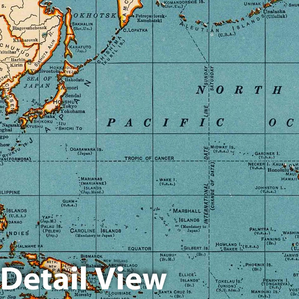 World War II: Europe - Military Map, 1939 - Rand McNally Atlas Print