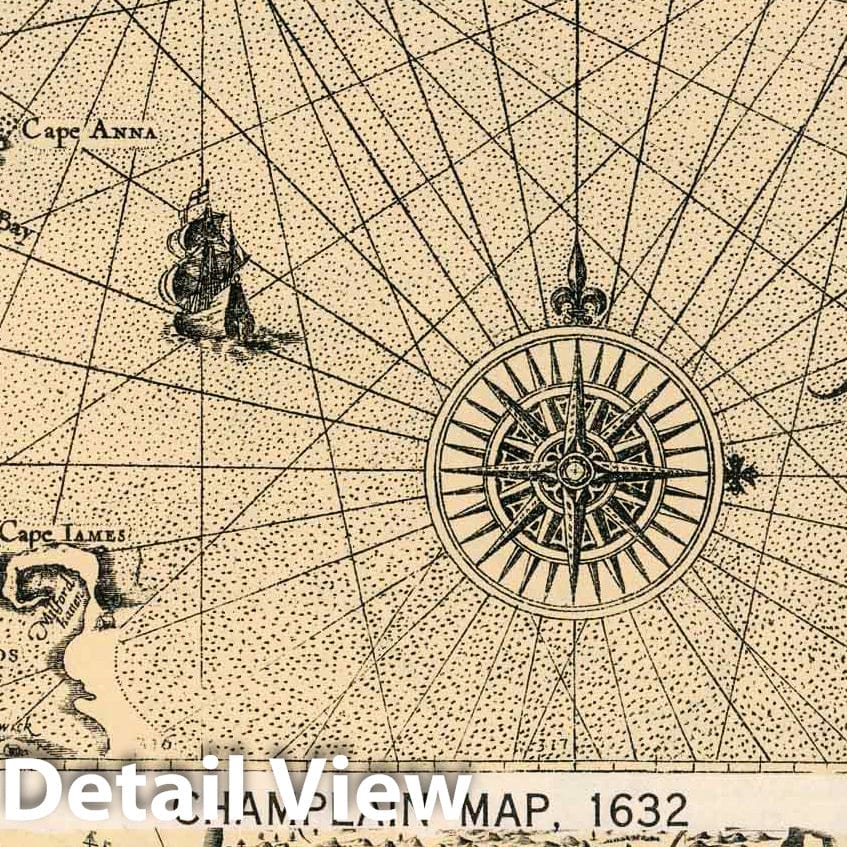 1616 Smith Map North America and Canada - Historical Atlas Plate 19