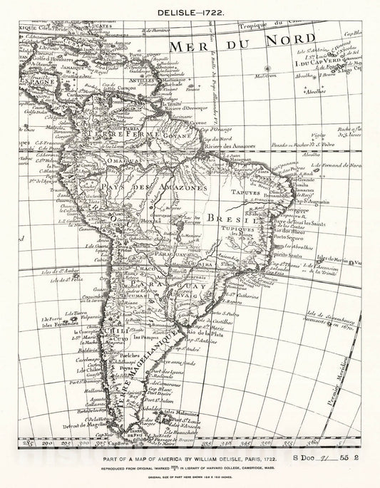 Orinoco-Essequibo Region, Venezuela and Guyana - Route Map, 1722