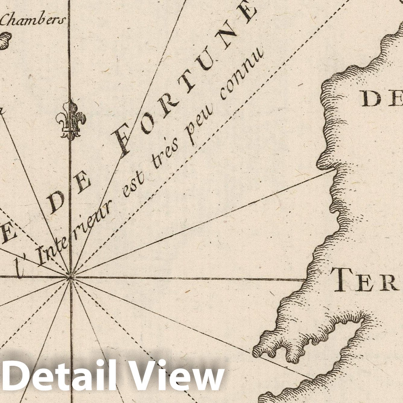 1764 Nautical Chart - Saint Pierre, Miquelon & Newfoundland Coast