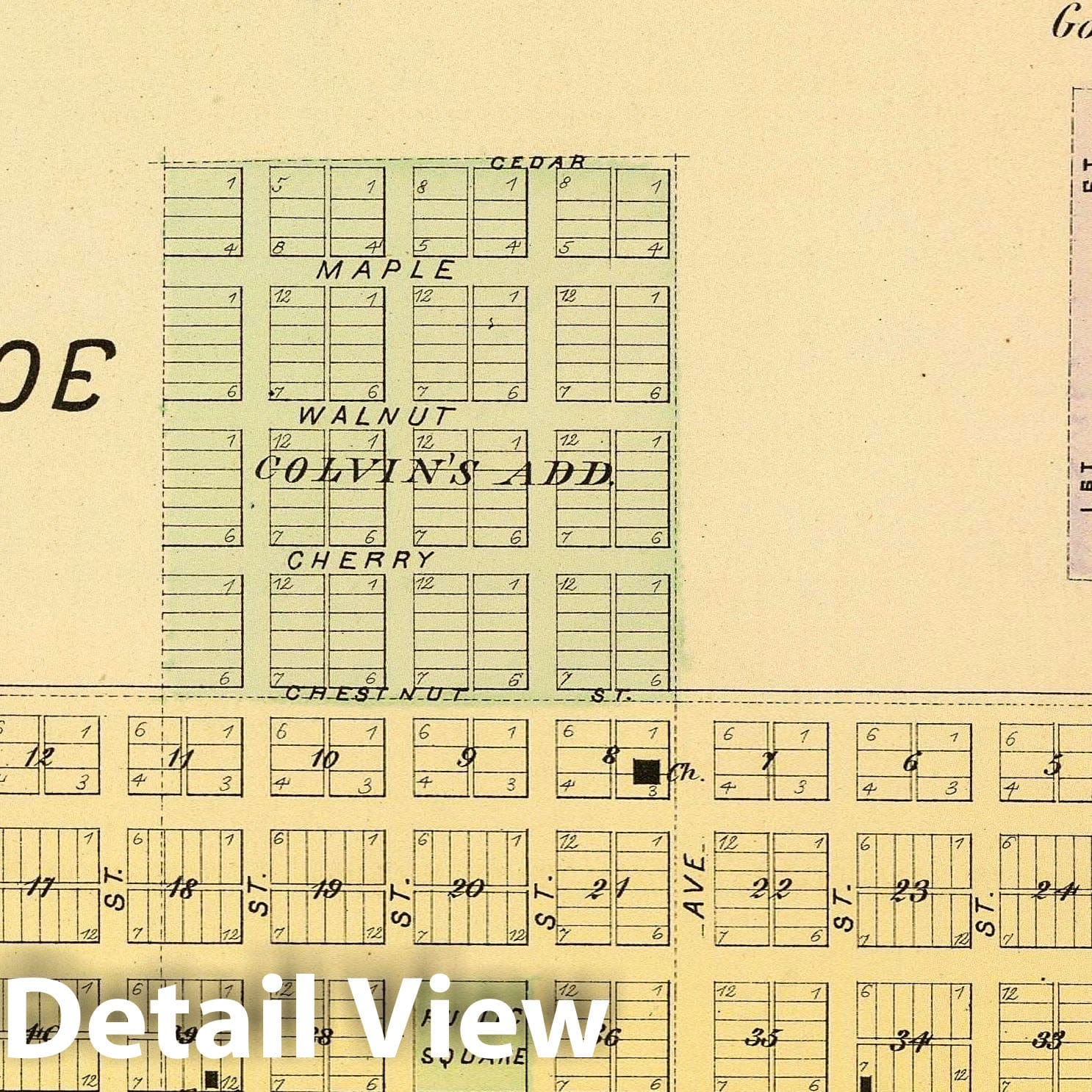 Arapahoe, Beaver City, Cambridge, and Homerville, Nebraska - Railroad Map, 1885