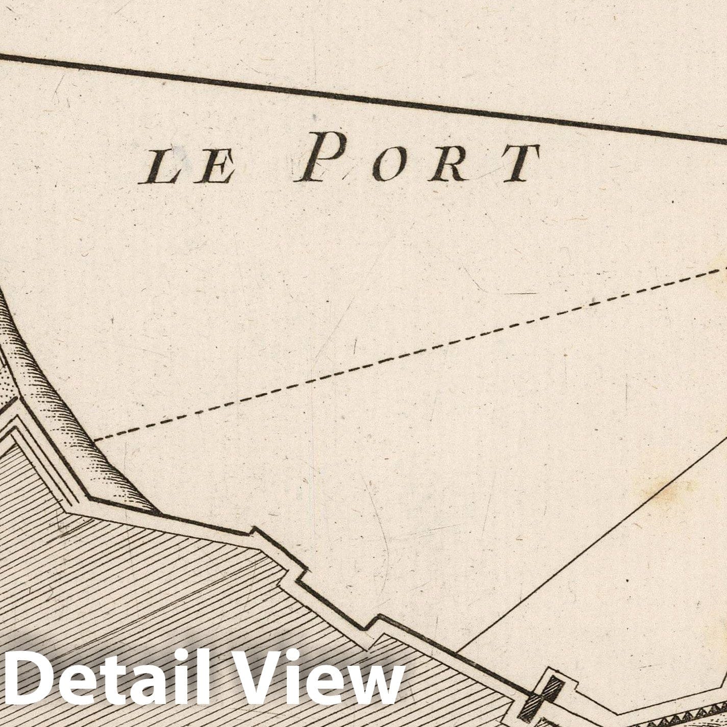 Antibes France - Nautical Chart, 1764 - Historical Map Print