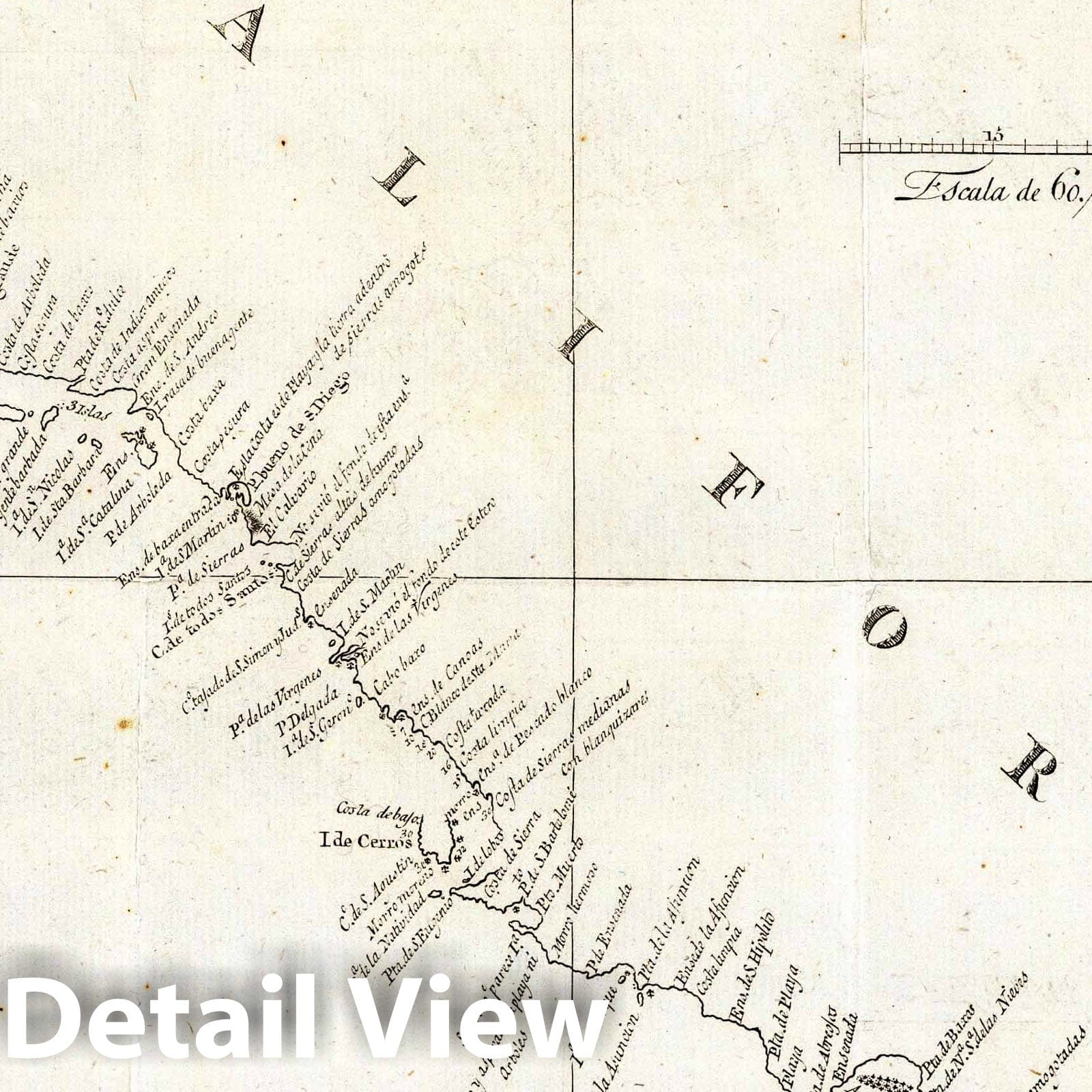 California Coast Nautical Chart 1802 - Cape Mendocino to Cape San Lucas