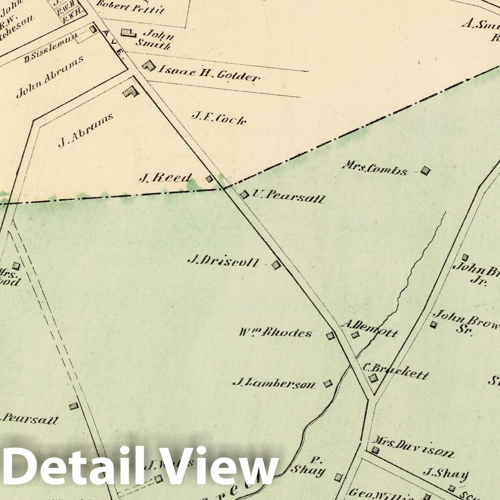 Rockville Centre, Hempstead Town, Queens County, Long Island - Property Map, 1873