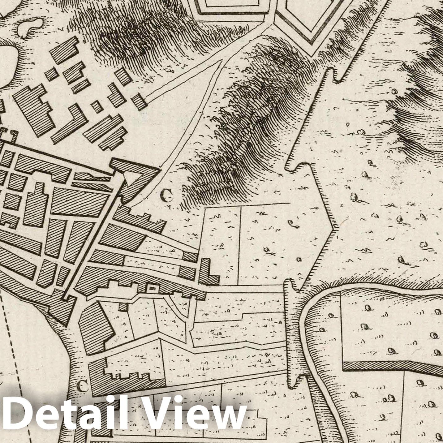 Saint-Tropez, France - Nautical Chart, 1764 - Bellin Historical Map Print
