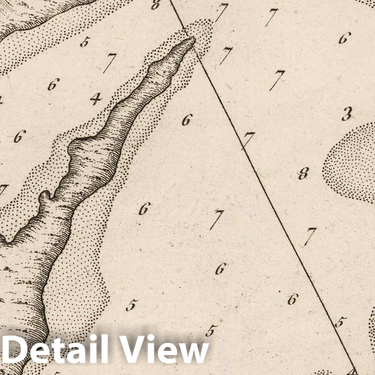 Port Mariana, Cuba - Nautical Chart, 1764 - Bellin Maritime Map Print