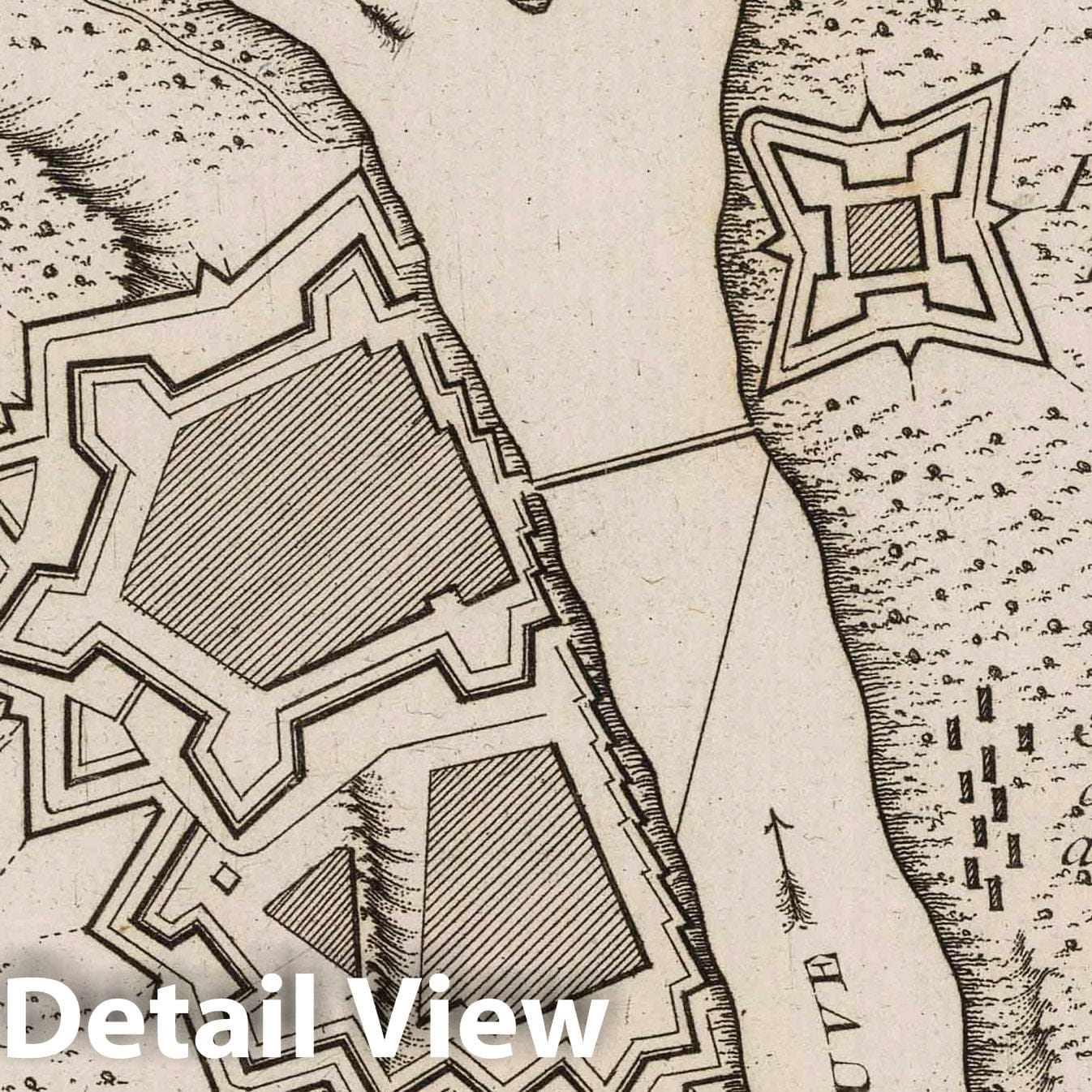 Plan d'Azak ou Azof Nautical Chart 1764 - Historical Map Print