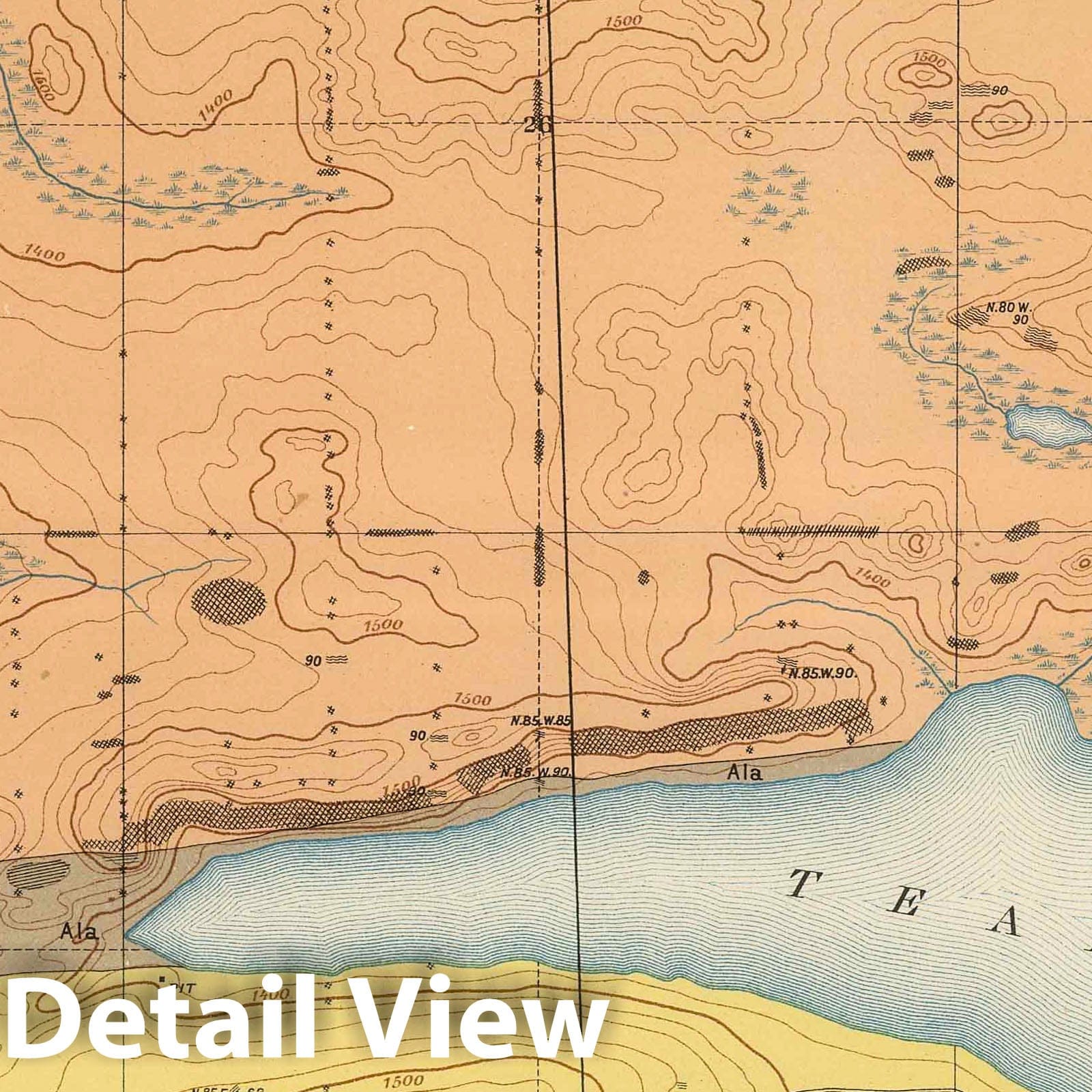 Marquette Iron-Bearing District, Michigan - Geology Sheet XXVII, 1896