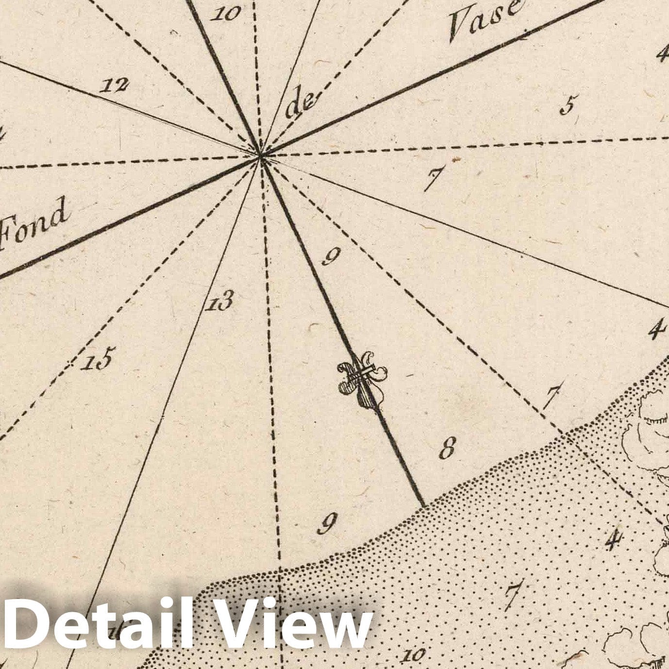 Marzalquivir, Algeria - Nautical Chart, 1764 - Bellin Historical Map Print
