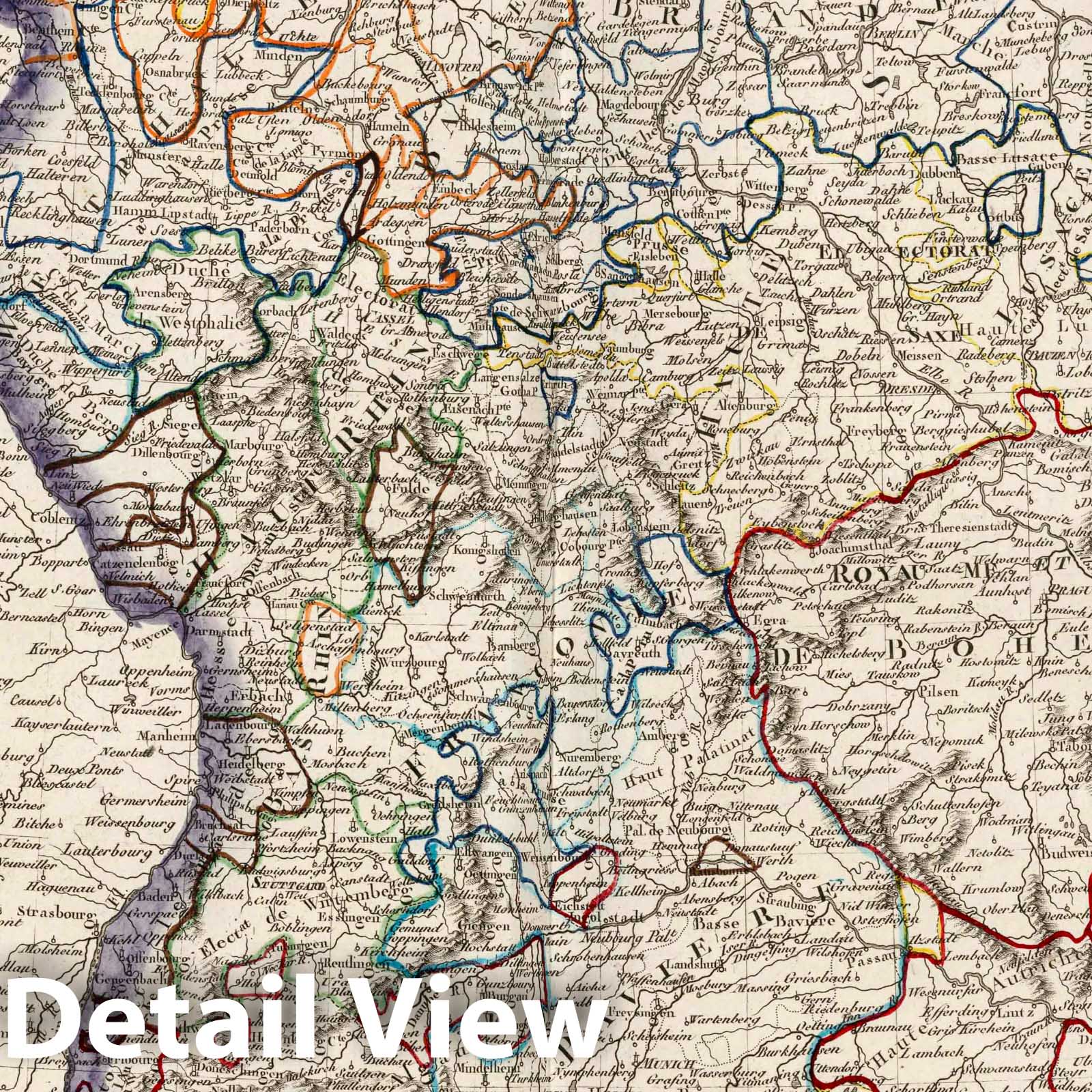 Germany, 1803 - Historical Map Print