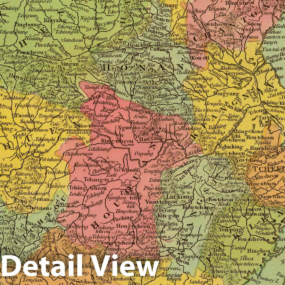 Historic Map : 1812 China. - Vintage Wall Art